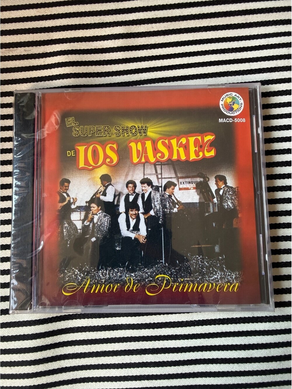 El Super Show De Los Vaskez - Amor De Primavera CD (2003) Cumbia Tropical NUEVO